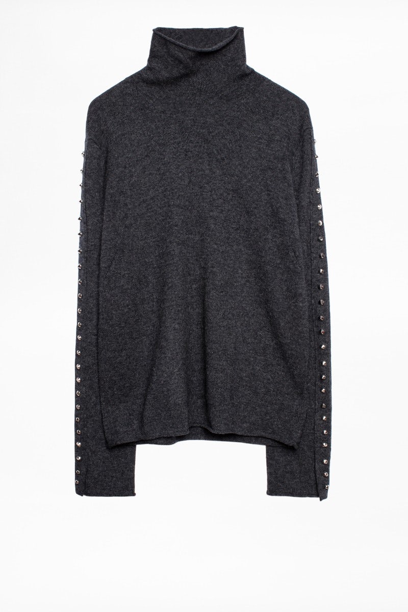 Pullover Crome - Damenpullover aus Wolle und Kaschmir.